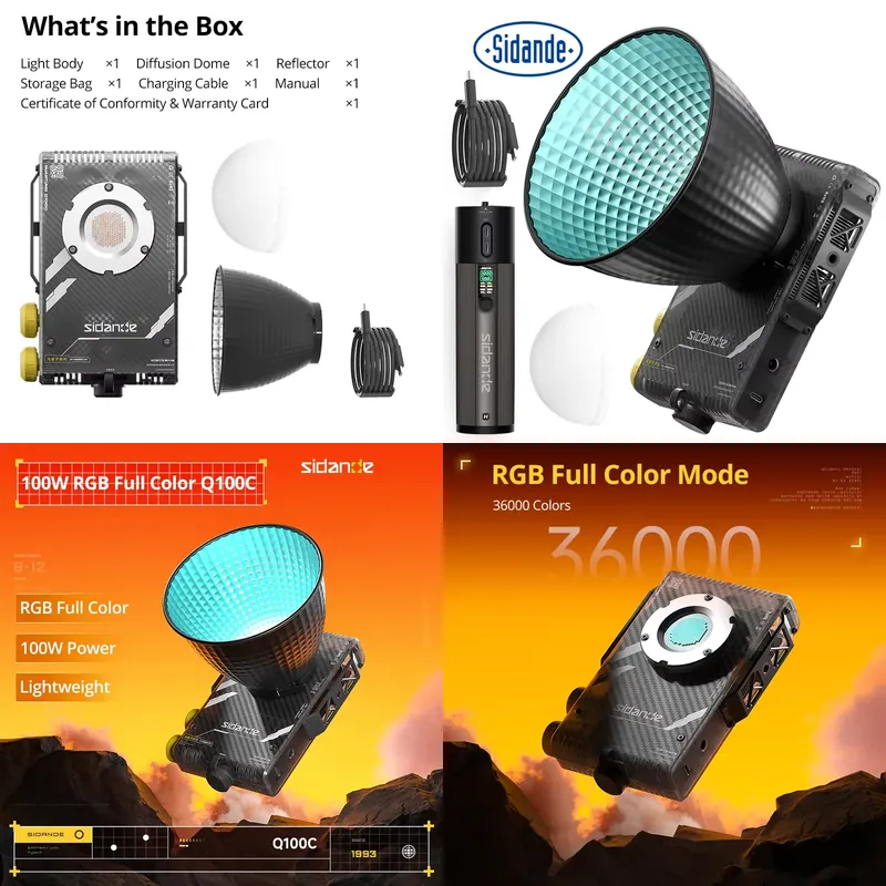 Lighting In Photography - Luz de relleno óptica portátil profesional