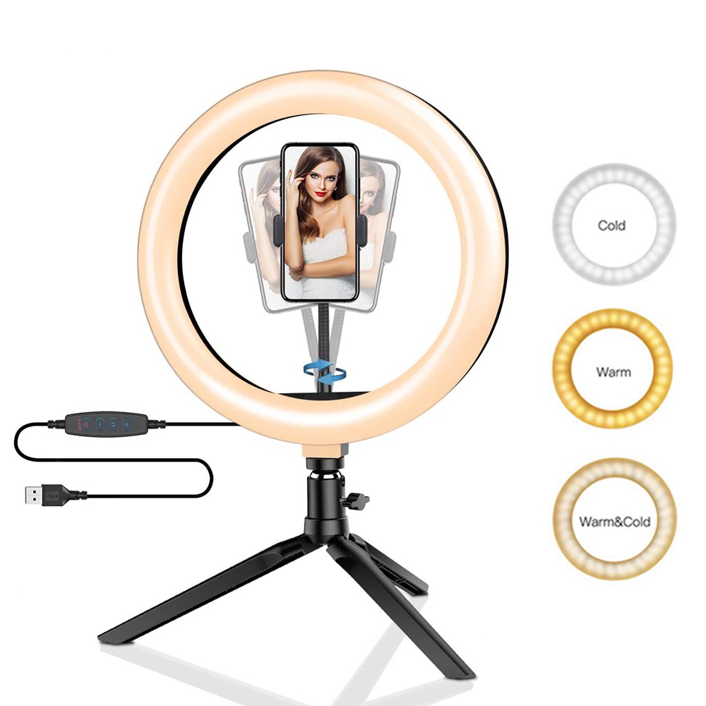 Quality Photography Lighting - Anillo Led de 26cm y 10