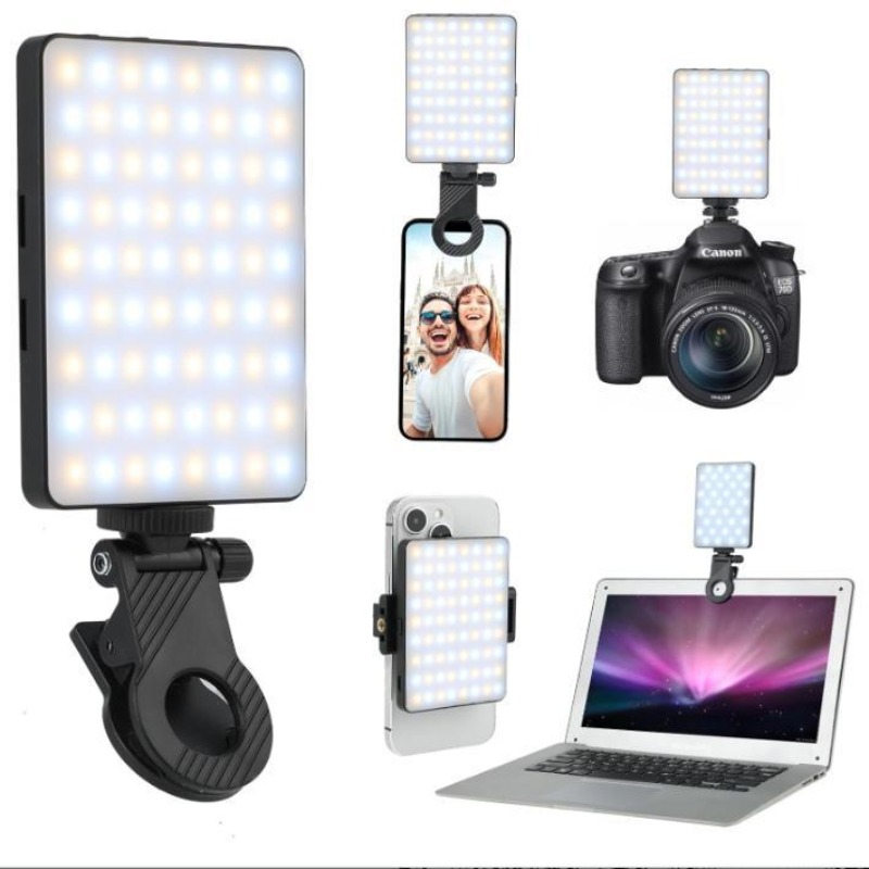 Quality Photography Lighting - 1 unidad de luz LED recargable