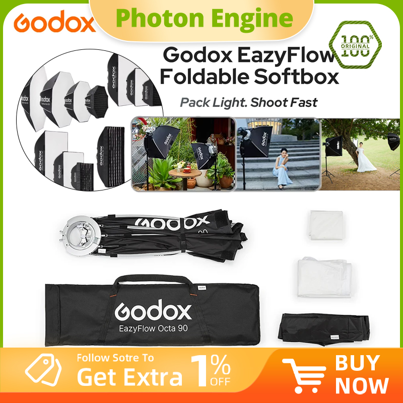 Photography Lighting Flash - Difusor de luz plegable de la