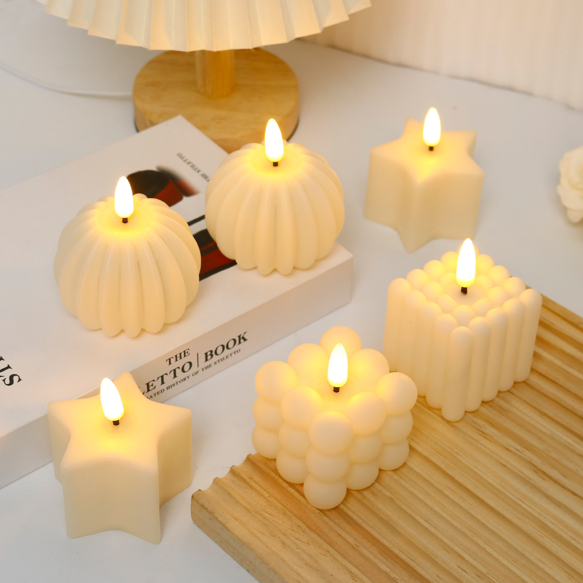 Vela LED en Forma de Cubo para - Lighting In Photography reseña y precio