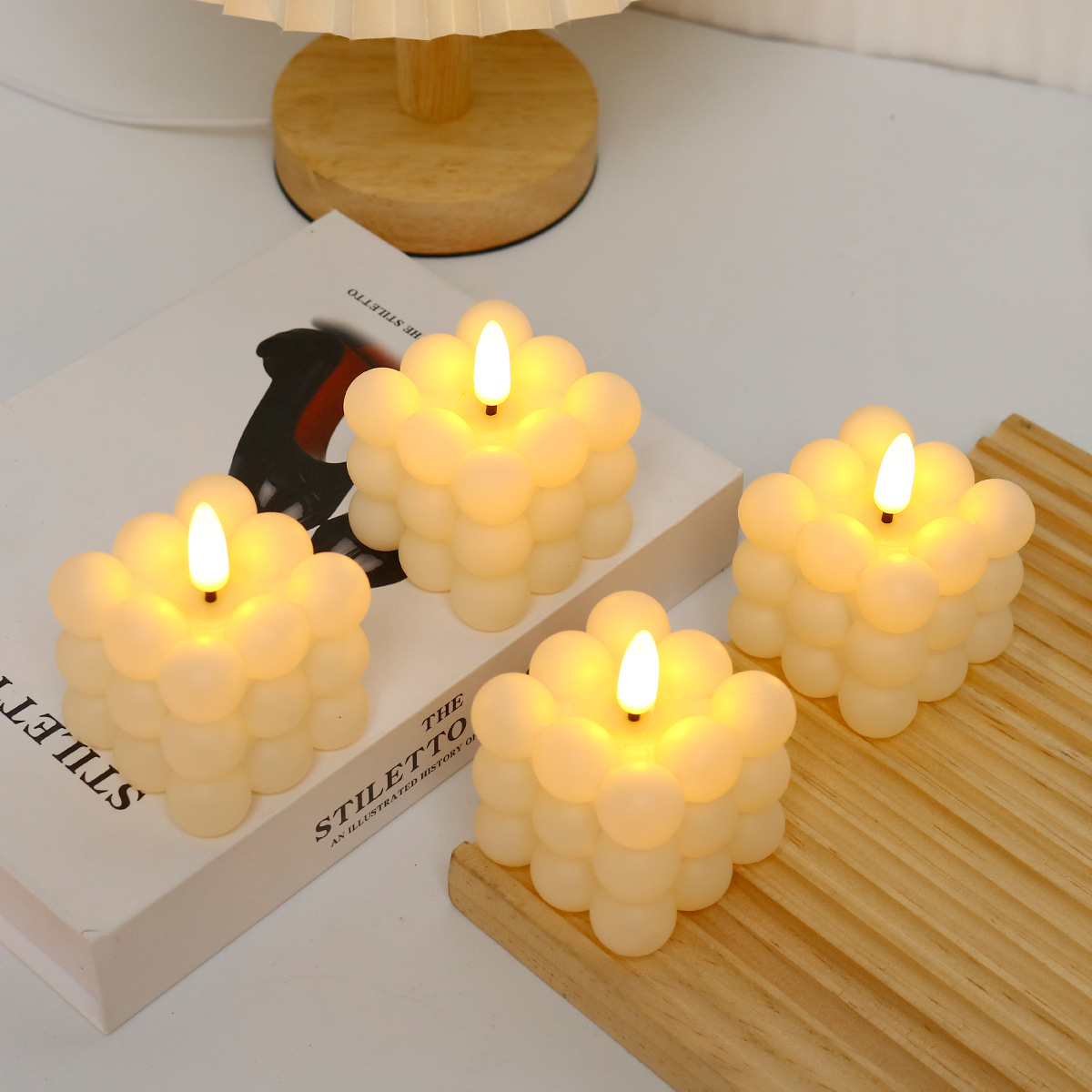 Vela LED en Forma de Cubo para - Lighting In Photography reseña y precio