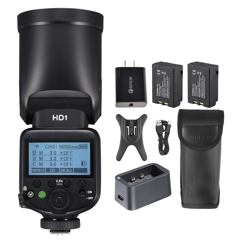 JINBEI HD-1 Flash de Cabeza Re - Lighting In Photography reseña y precio
