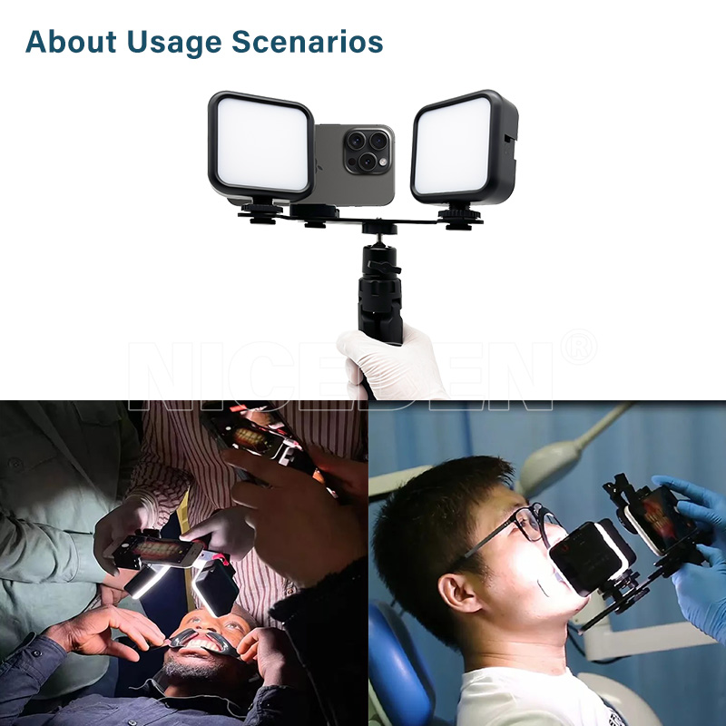 Linterna Dental Portátil Niced - Photography Lighting Flash reseña y precio