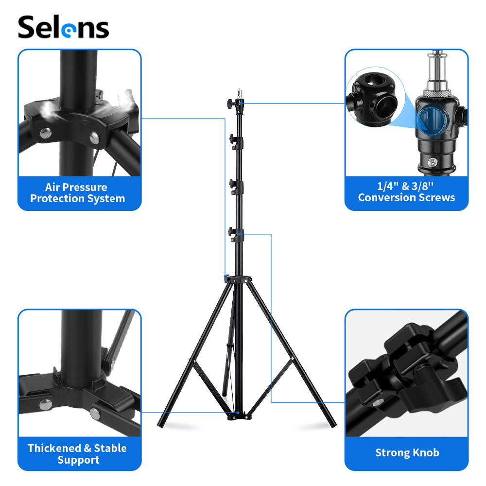 Selens Soporte de Luz con Amor - Photography Lighting Flash reseña y precio