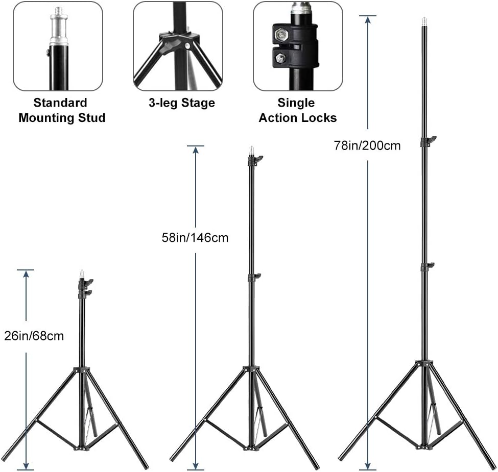Kit de iluminación con caja de - Portrait Photography With Lighting reseña y precio