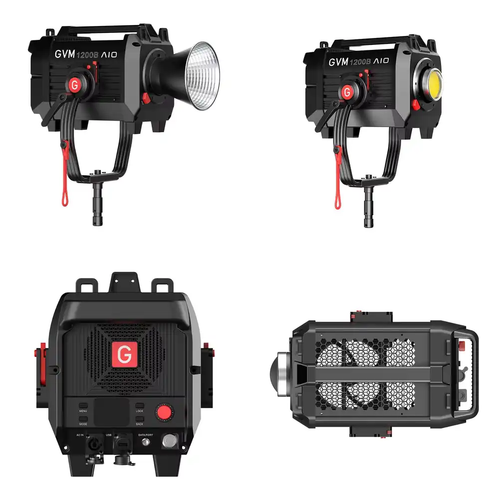 GVM SD1200B AIO 1200W, Luz LED - Lighting In Photography reseña y precio