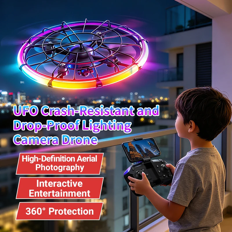 Dron RC JJRC H145 UFO con Lent - Photography Lighting Beginners reseña y precio