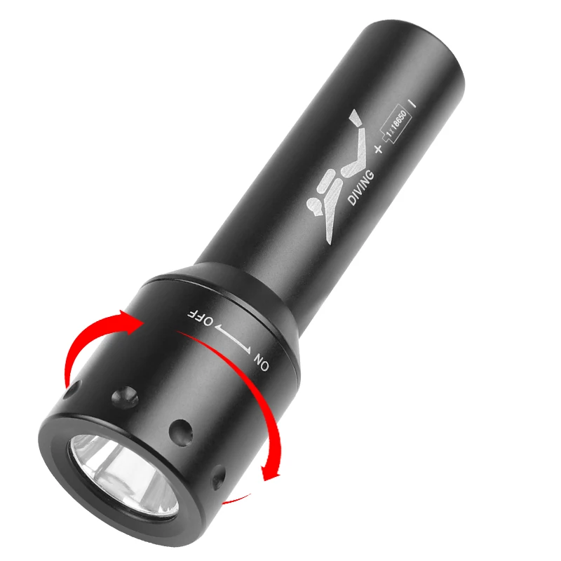 Nueva Linterna de Buceo LED T6 - Lighting In Photography reseña y precio