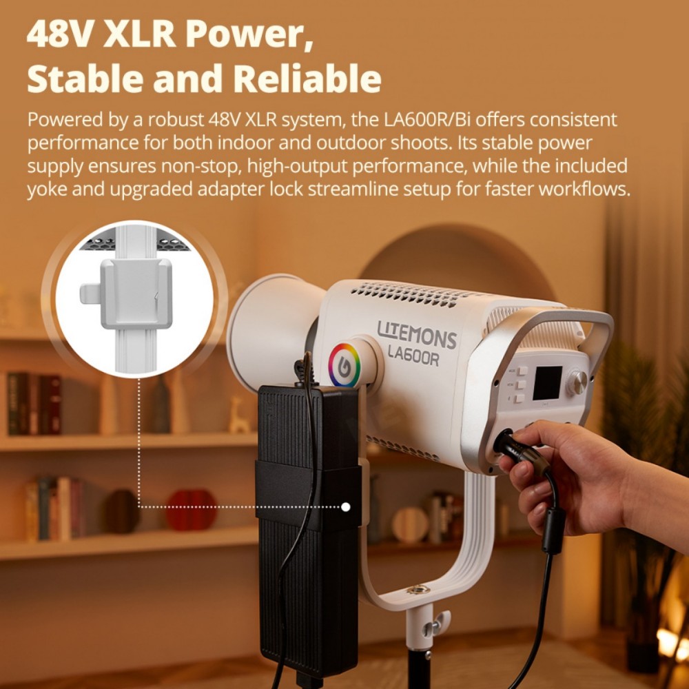 Luz LED Godox LITEMONS LA600Bi - Portrait Photography With Lighting reseña y precio