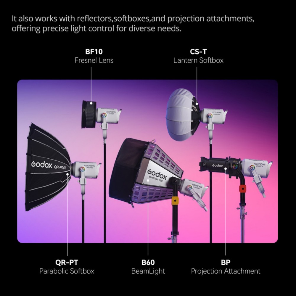 Luz LED Godox LITEMONS LA600Bi - Portrait Photography With Lighting reseña y precio